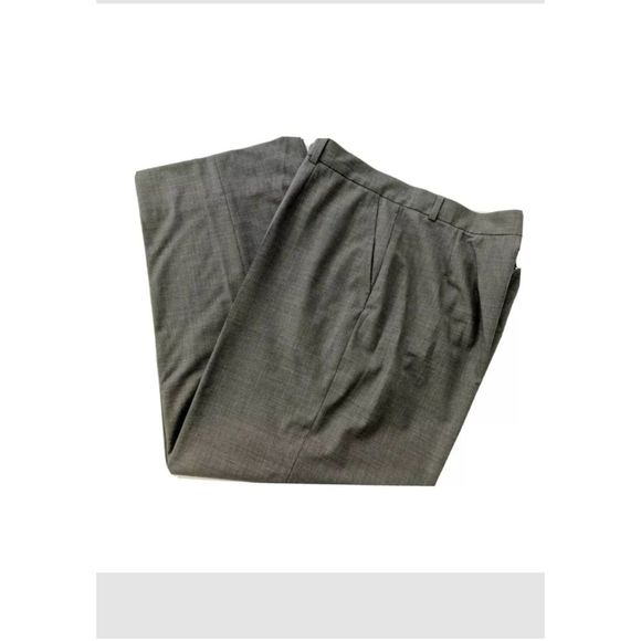 Zanella Dress Pants Womens Plus Size 16 Trouser Gray Stretch Pocket Straight - Picture 3 of 13
